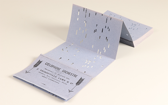 Perforated paper tape